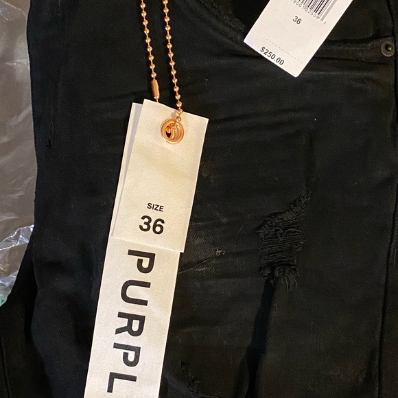 Purple Brand Other - Purple Jeans P001 Black Oil Spil